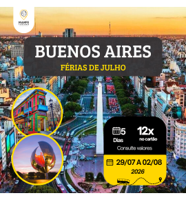 BUENOS AIRES – FÉRIAS JULHO