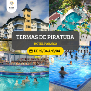 TERMAS DE PIRATUBA SC – HOTEL PARAÍSO.